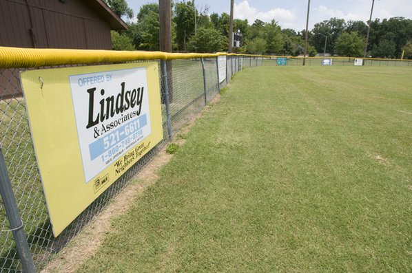New Outfield Fence at the Park