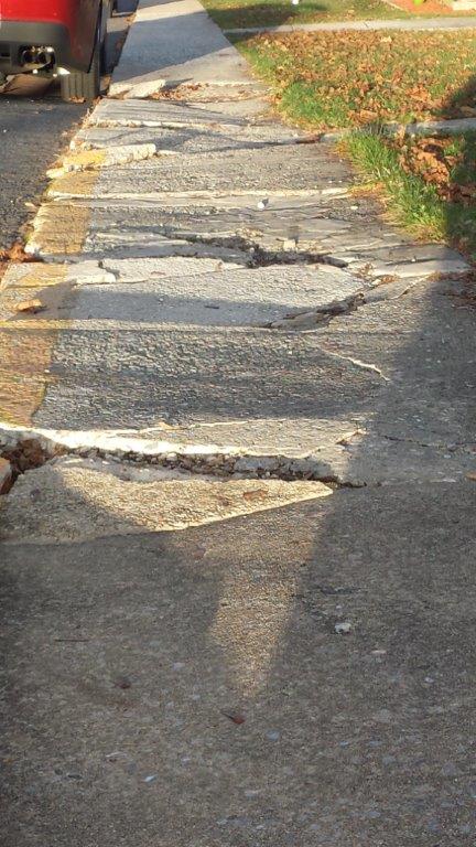 2022 Curb and Sidewalk Replacement on Hanover St